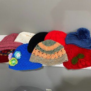 Knitted Hats (9) Handmade